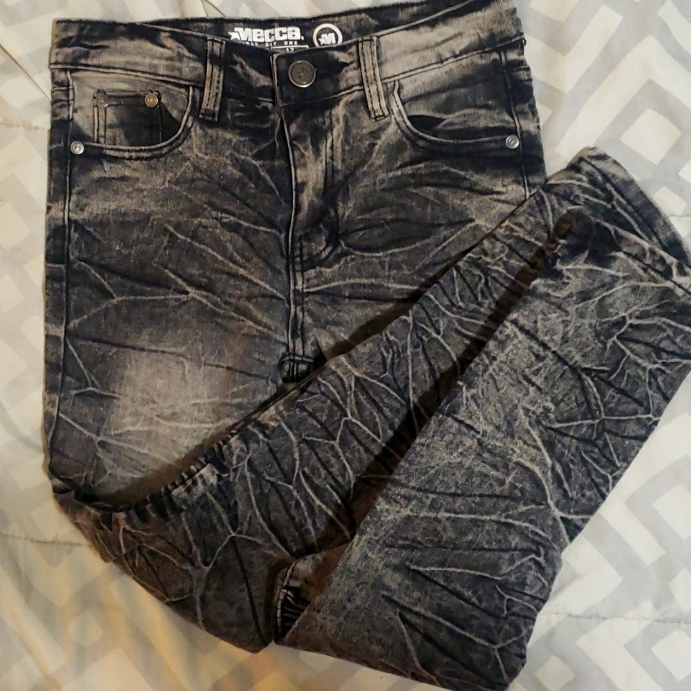 Mecca skinny jeans size youth M